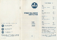 Wilk 1972 Preisliste 01 20